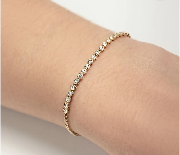 Mini Diamond Tennis Bracelet 