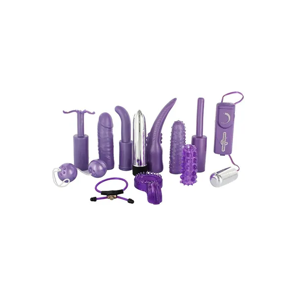 Seven Creations Dirty Dozen Sex Toy Kit Purple