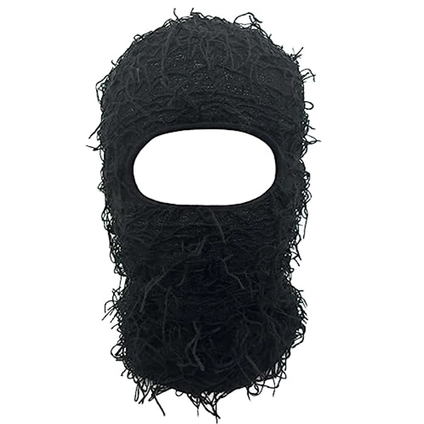 Distressed Balaclava Trending Ski Masks Wind Proof Winter Premium One Size Yeat Shiesty Distress Mask Beanie Cap