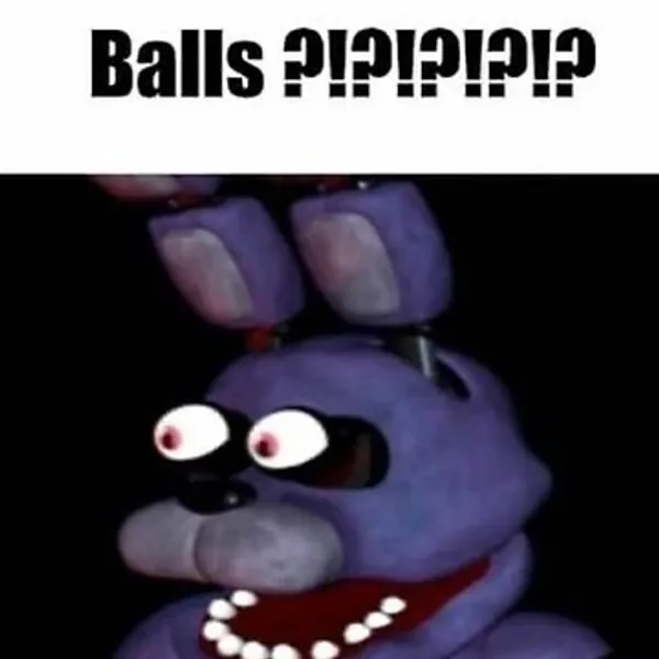 fnaf bonnie Balls ?!?!?!?!? meme | Classic T-Shirt