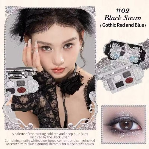 Black Swan Ballet Eyeshadow Flower Knows
