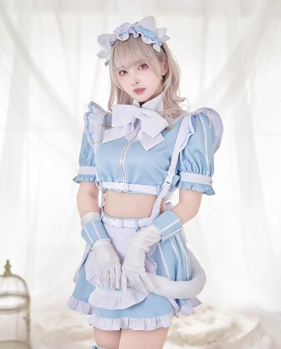 天使界隈 Kitty Maid Set