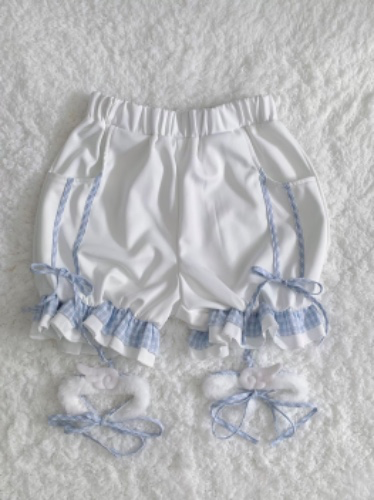 天使界隈 (Cybercore Angel) Winter Bear Shorts