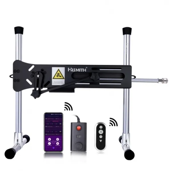 Hismith APP Controlled Sex Machine with Remote Controller and Silicone Dildo - iSexmachine.com