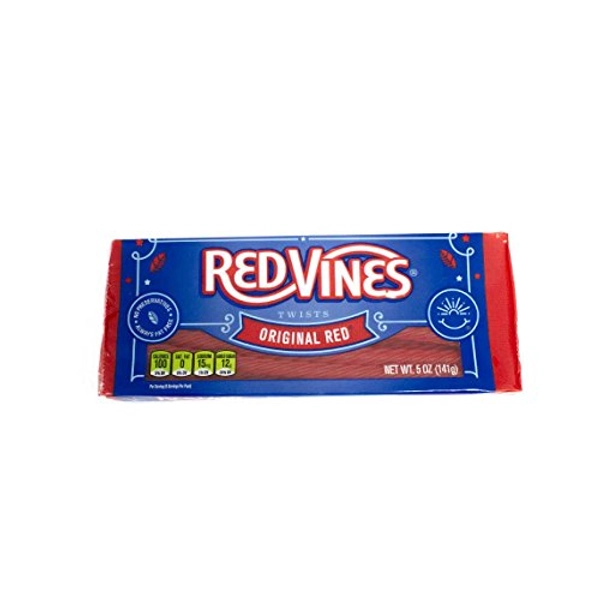 Red Vines Original Red Licorice Twists, 5oz Tray (12 Pack)