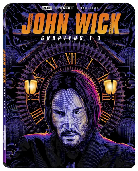John Wick: Chapters 1-3 [4K + Digital] [Blu-ray] [4K UHD] - 