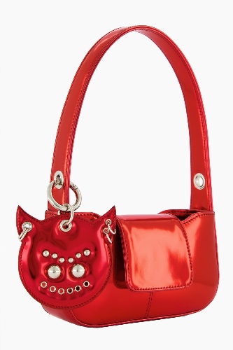 Dylan metallic red bag | Red
