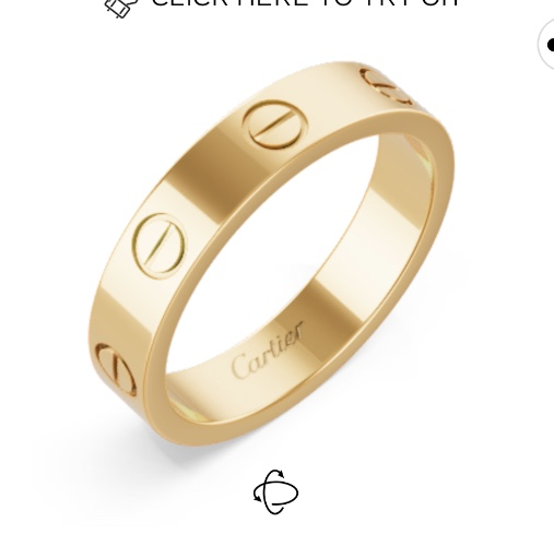  Cartier love ring small