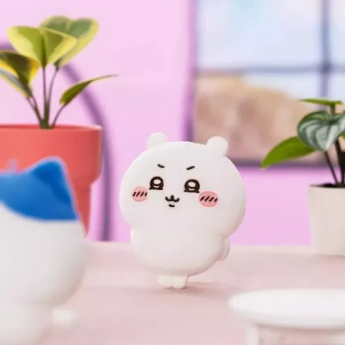 Chiikawa Mun Face Mascot Plush Keychain (New Item Japan Limited)