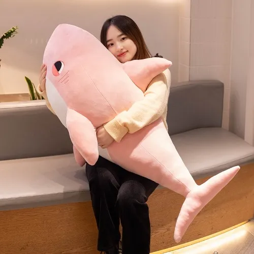 110cm Pink Shark
