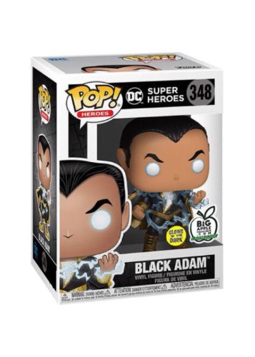 Black Adam (Glow in the Dark) [Big Apple Collectibles] - DC Super Heroes #348 [EUC]