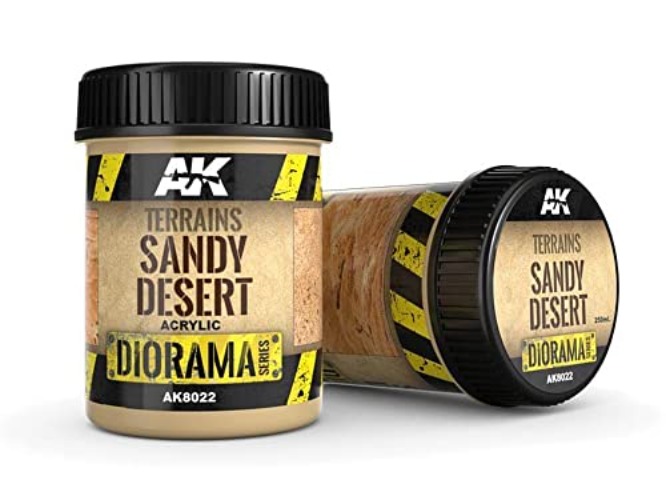 AK Interactive Terrain 250ml Sandy Desert