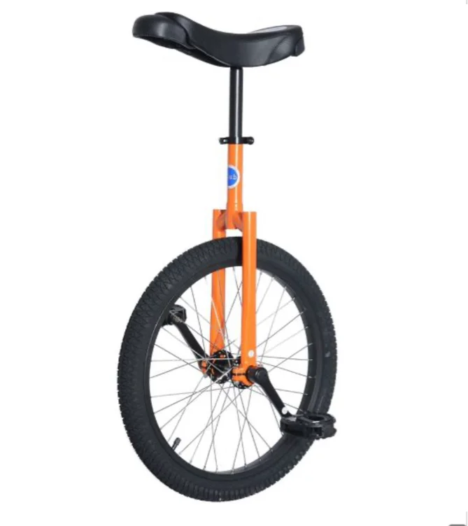 20" Club Freestyle - Orange with black tyre - UDCA Pty Ltd t/as Unicycle.Com Australia