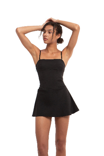 CLASSIC FIT&FLARE MINI DRESS | S