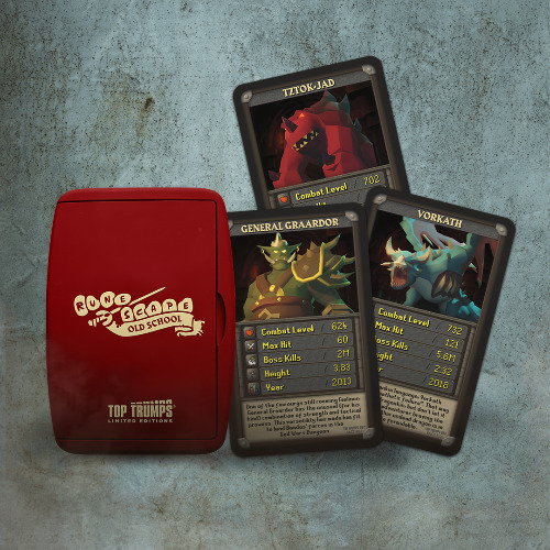OSRS Boss Top Trumps Cards