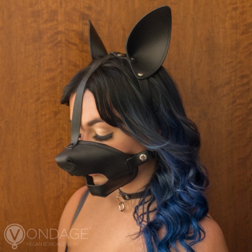 Vondage K9 Muzzle with Removable Ball Gag | S/M