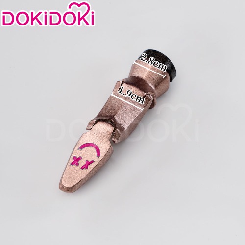 【Mask In Stock】DokiDoki Anime Cosplay Jiinx Prop Mask / Finger Prosthetics | Finger Prosthetics Only-Size S-Order Processing Time Refer to Description Page