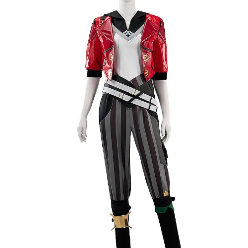 【IN STOCK】【Size XS-3XL】DokiDoki-N Anime Cosplay Costume Red Jacket | M-IN STOCK
