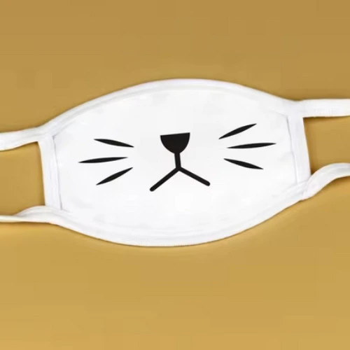White Cat Mask