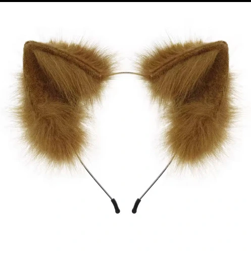 Brown cat ears 