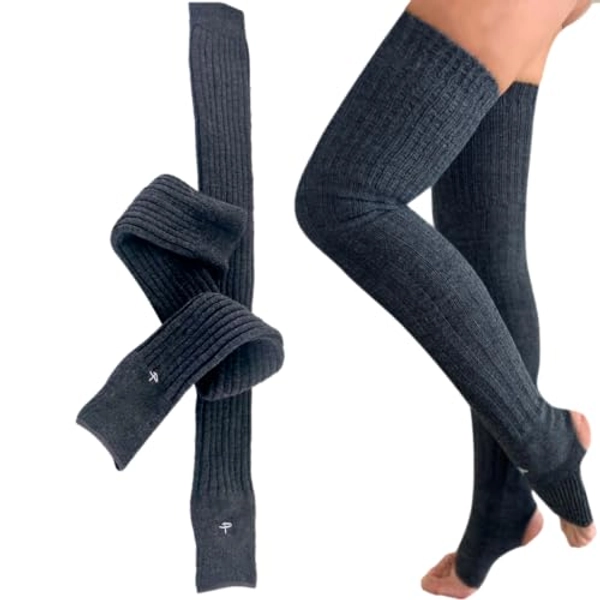 High Thigh Leg Warmers for Women - Long, Thick Socks for Women - Ideal for Ballet, High Socks with Superior Comfort