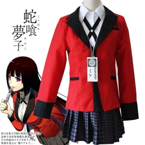 Yumeko outfit + wig | Kakegurui