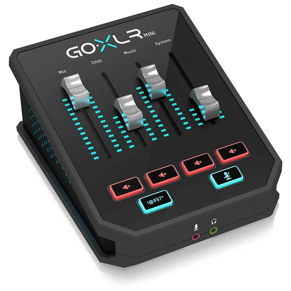TC Helicon Go XLR Mini All-in-One Audio Interface for Streamers &amp; Content Creators