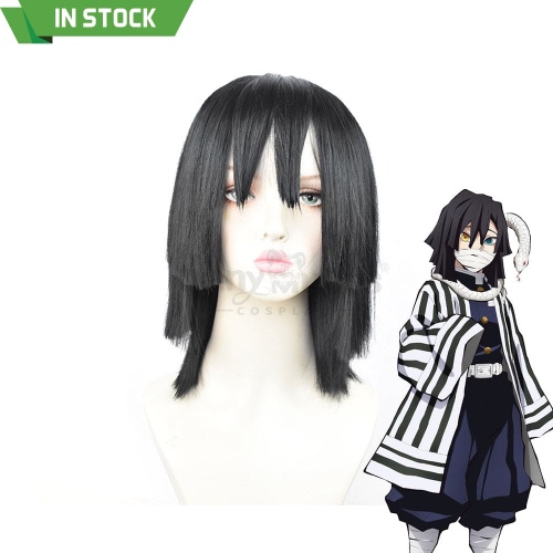 【In Stock】Anime Bungo Stray Dogs Cosplay Iguro Obanai Cosplay Wig