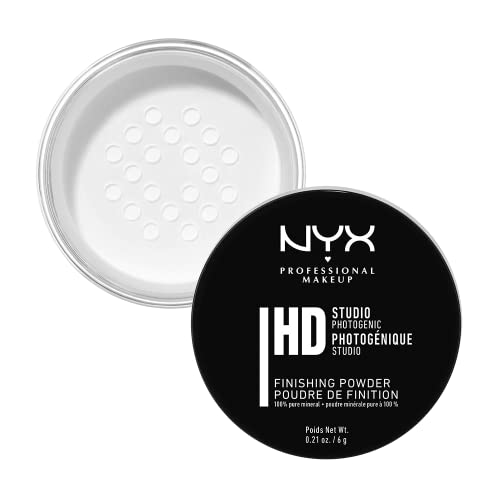 NYX PROFESSIONAL MAKEUP HD Studio Finishing Powder, Loose Setting Powder - Translucent Finish - Powder