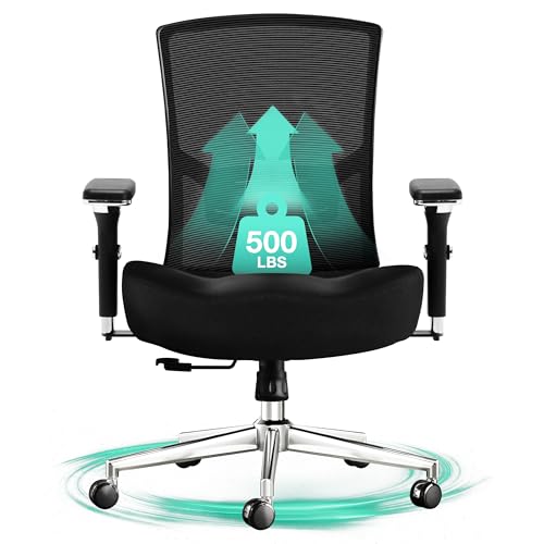 Blue Whale Office Chair-Black 