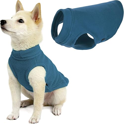 Gooby Stretch Fleece Vest Dog Sweater 