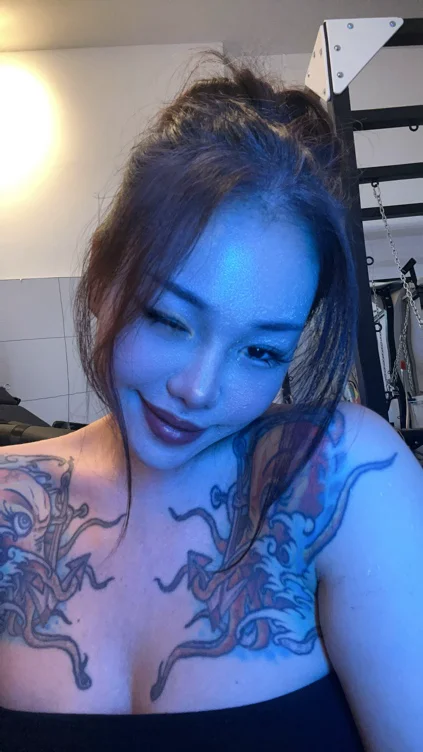 Iced green tea for Ms