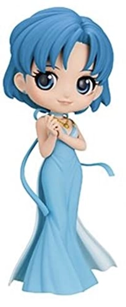 Banpresto Sailor Moon Eternal Q posket PRINCESS MERCURY Pastel PVC Figure 14cm