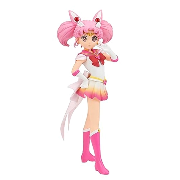 Banpresto - Pretty Guardian Sailor Moon Eternal The Movie - Glitter & Glamours - Super Sailor Chibi Moon Version A Statue