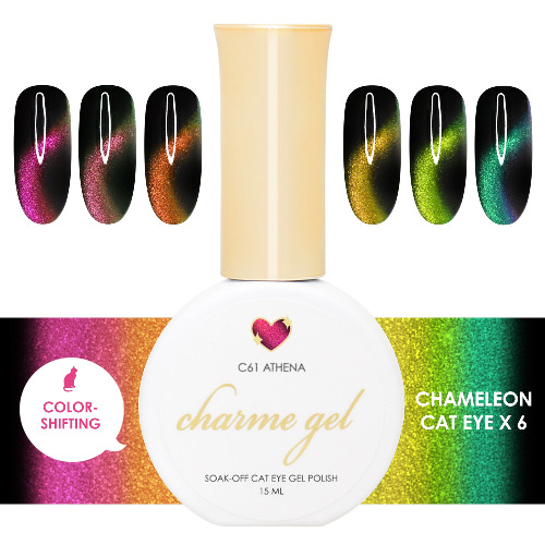 Charme Gel Chameleon Cat Eye Collection / 6 Colors | Default Title