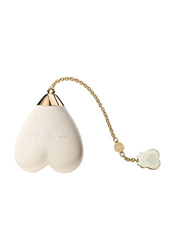 ZALO Baby Heart Personal Massager | Wireless Waterproof Sex Toy with 8 Adjustable Vibration Modes  | USB Rechargeable Battery | 1-Year Warranty |Vanilla White - Vanilla White