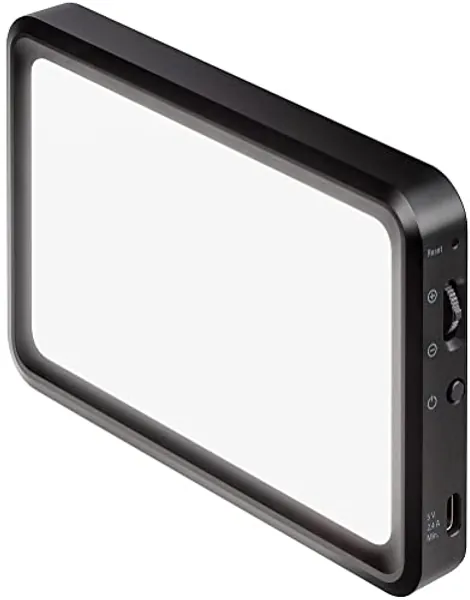 Elgato Key Light Mini – Rechargeable Vlogging Light, Wi-Fi Control Brightness – Color Temp, Perfect for Streaming, Gaming, Video Conferencing, Easy-use App: PC/Mac/iPhone/Android, Black