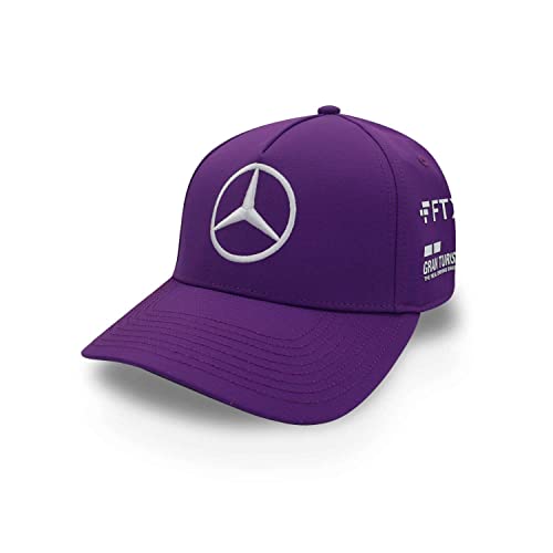 Mercedes AMG Petronas Formula One Team - Official Formula 1 Merchandise - Lewis Hamilton 2022 Team Cap - Purple
