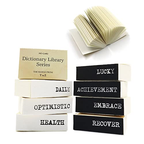 Throne Shorty 800 Sheets of Mini Dictionary Scrapbook, Vintage