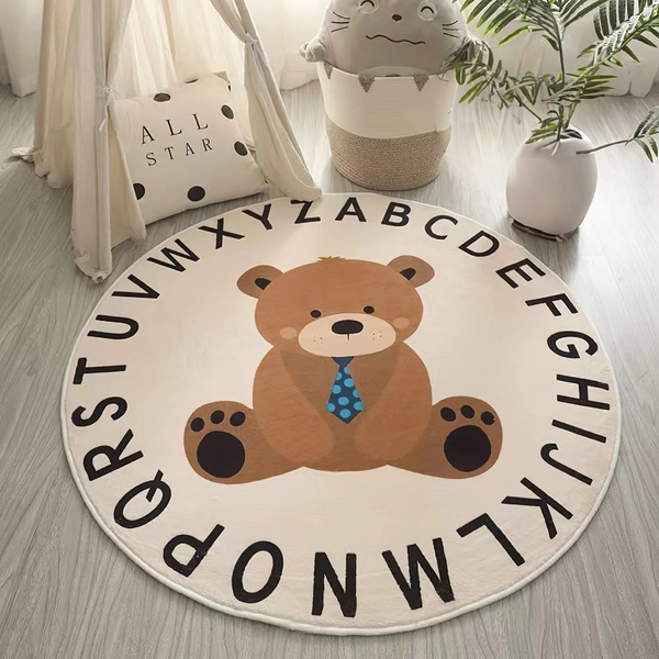 Children's Animal Alphabet Rug