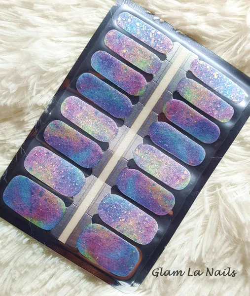Glitter Nail Wraps/ Nail Strips/ Nail Stickers/ full nail wrap/ stick on nails/ nail art sticker/ nail wraps for women/ ombre nailart/