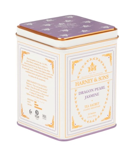 Harney & Sons Dragon Pearl Jasmine Tea, 20 Count(Pack of 1) - Tea Dragon Pearl Jasmine 20 Count (Pack of 1)