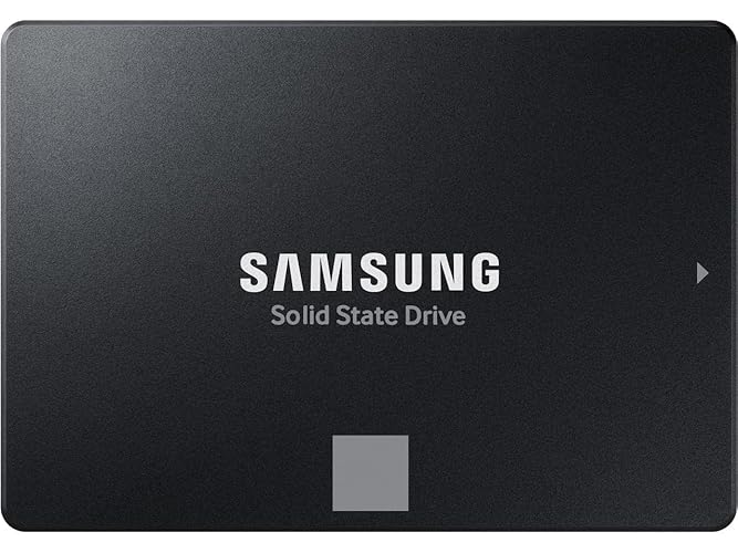 SAMSUNG 870 EVO 4TB 2.5 Inch SATA III Internal SSD (MZ-77E4T0B/AM) , Black - 4TB