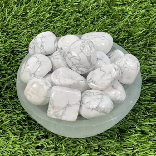 White Howlite Tumbled
