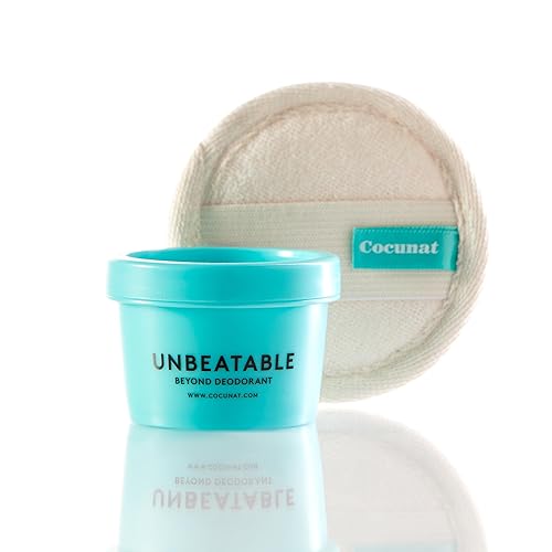 COCUNAT - Unbeatable - Desodorante en Crema - Neutralizador de Bacterias - Sin Antitranspirantes - Ingredientes Naturales - Desodorante Sin Parabenos Ni Aluminio - 40gr