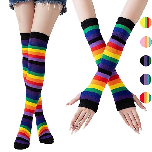 Thigh High/Arm Warmer Combo :3