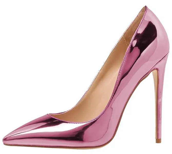 AOOAR Women's Pointed Toe Stieltto High Heels Pumps Shoes