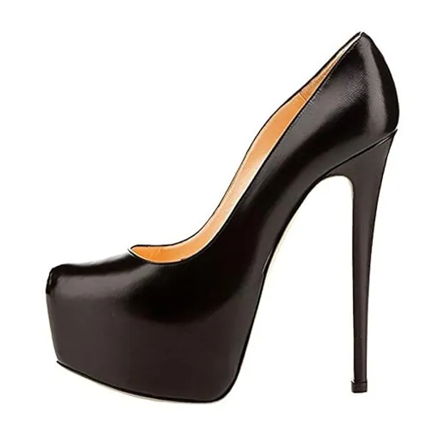 Yolkomo Women's Platform Stiletto High Heel Pumps