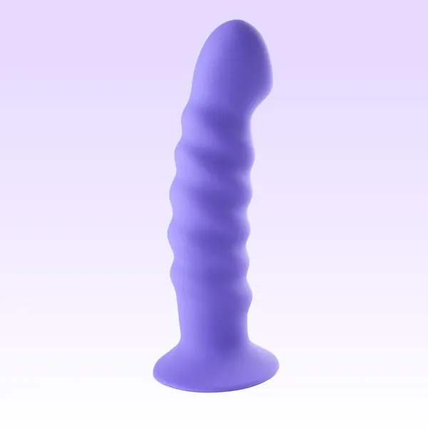 Maia 'Kendall' 8' Silicone Dildo - Neon Purple