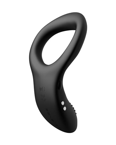 LOVENSE Diamo Bluetooth Penis Ring Vibratoren mit APP, Fernsteuerung Vibrator für Männer, Unbegrenzte Benutzerdefinierte Vibrationsstufen und Muster